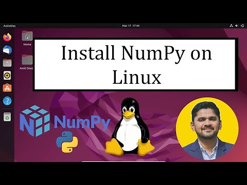 How to install NumPy Python library on Linux | Amit Thinks