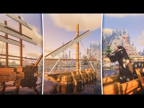 This Mod adds Small Ships to Minecraft [ Mod Showcase | Forge ]