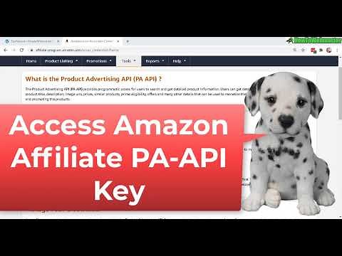 How to Access & Create Amazon Affiliate API (PA Product Advertising) Key