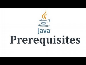 1.1.2 Prerequisites to Learn Java