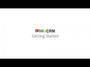 Getting Started with Zoho CRM