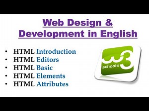 Introduction of HTML using w3schools html | HTML Tutorial