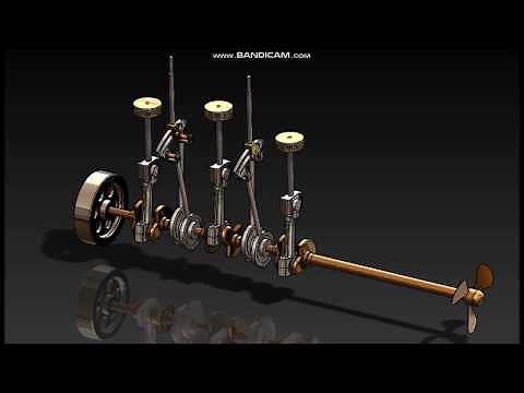 How steam engines in ships work?