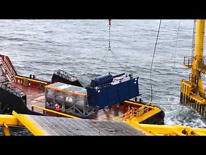 Bad crane lift offshore