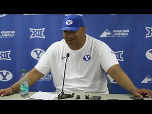 Kalani Sitake | BYU Football | Postgame | Portland State | August 30, 2025