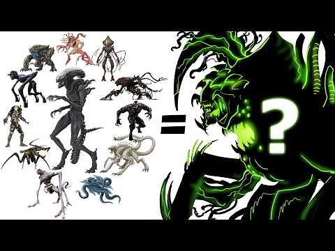 Behold the Cosmic Horror: Ulti-Morph - The Ultimate Xenomorph Hybrid | Alien Fanart | Maxxive Jumpo