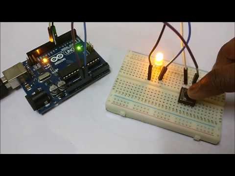 Arduino Tutorials: Basic programming , blinking LED and using switch![code is in the description!]