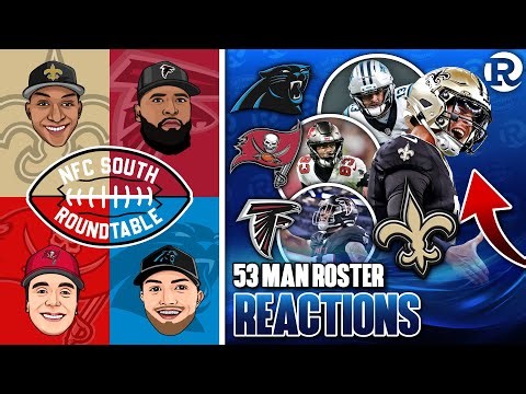 53 Man Roster SURPRISES & NFC South Season Preview | Buccaneers, Falcons, Saints, Panthers News 🏈