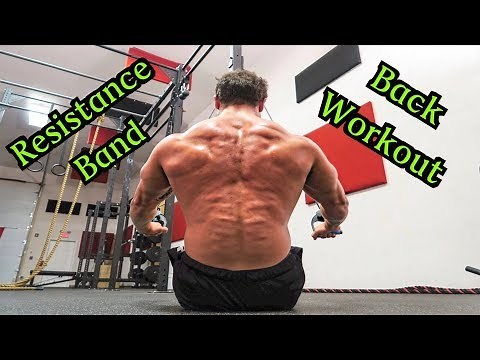 Intense 5 Minute Resistance Band Back Workout