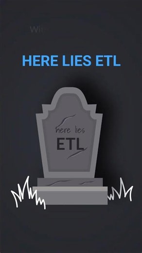 Did AI 🪦 ETL?