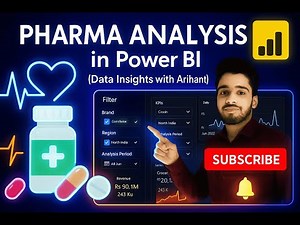 Pharma Product Analysis in Power BI | Data Insights with Arihant