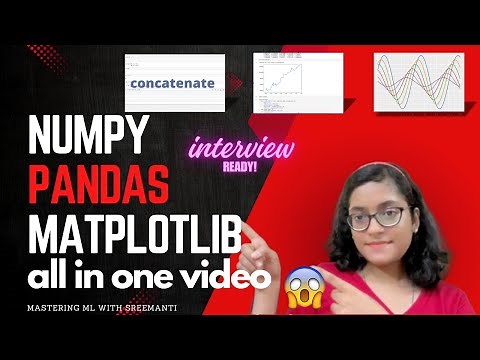 Python Library 101 with an IITian: Numpy, Pandas and Matplotlib