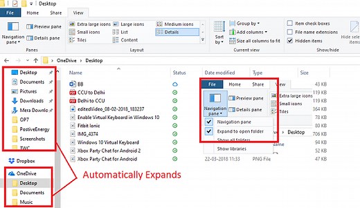 Make Explorer Navigation Pane expand to open folder in Windows 11