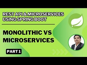 Part 1- Rest API & Microservices| Monolithic Vs Microservices