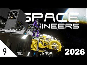 Rebuilding our FALLEN Mining Ship! | Space Engineers Survival 2026 | Episode 9