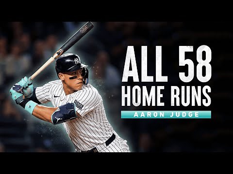 ALL 58 of Aaron Judge's Home Runs from 2024 | Silver Slugger Award Winner