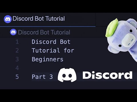 Discord Bot Tutorial for Beginners 2022 • Part 3 • Command & event handlers