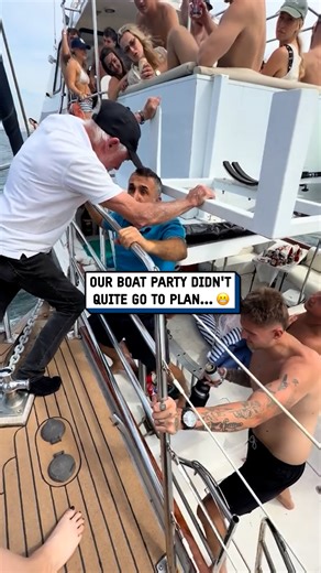A boat party crashed straight into my sailboat ⛴️😱 #sailing #boating #fail | UNILAD Tech