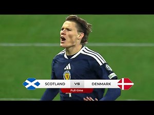 Sensational Goals: McTominay & McLean !! 4-2 Highlights Scotland vs Denmark • Worldcup Qualifiers
