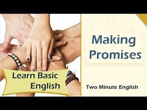 Making Promises - Interactive English Lessons