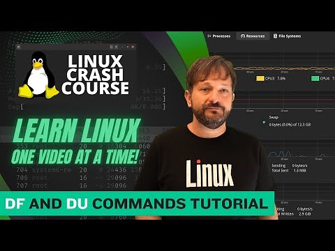 Linux Crash Course - The df and du Commands