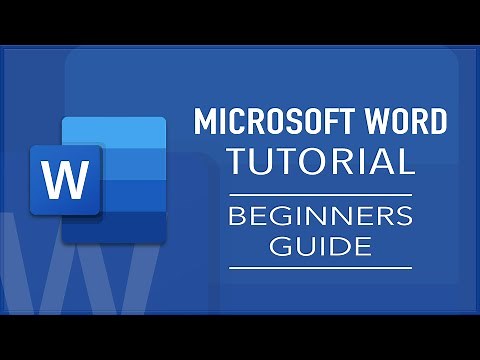 Microsoft Word Tutorial for Beginners | How to use Microsoft Word | Easy Guide