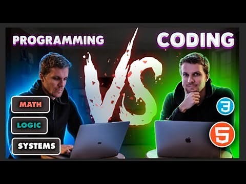 Programming vs Coding - What's the difference?