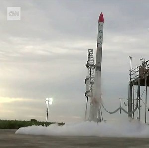 A rocket developed by a Japanese start-up crashed moments after liftoff and burst into flames https://cnn.it/2z5gMbK | CNN