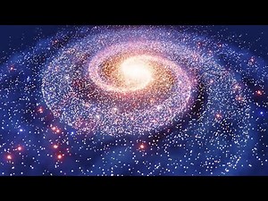 4K Shimmering Galaxy Particle Moving background Loop - 4k art motion background video - Vj Loops