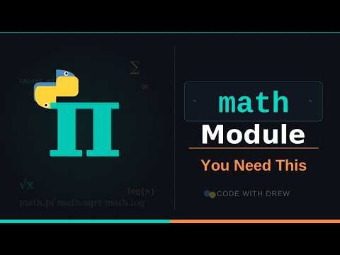 Python math Module Explained (With Real Examples) #learnpython