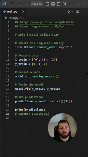Linear Regression with Scikit-Learn - Python Explained