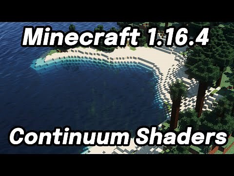 How to Install Continuum 2.0 Shaders and Optifine in Minecraft (1.16.4 / 1.16.5)