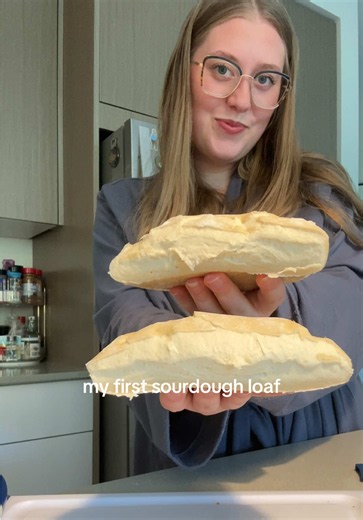 I think something went wrong, and I tried really hard. 🙃#sourdoughbread #sourdough #fyp
