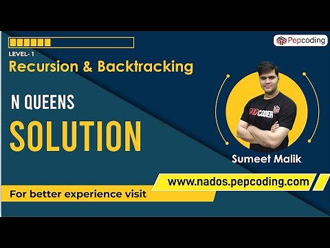 N Queens - Solution | Recursion | Data Structures and Algorithms in JAVA