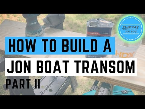 How to Build a Jon Boat Transom - Part 2
