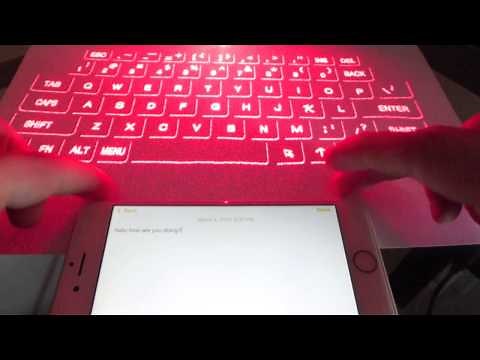 Review:BTC Wireless Bluetooth Laser Projection Virtual Keyboard