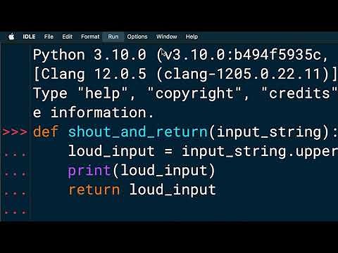 Creating Functions in Python: Python Basics