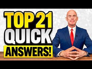 TOP 21 QUICK ANSWERS TO JOB INTERVIEW QUESTIONS!