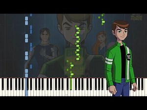 Ben 10 Alien Force Theme Song [Piano]