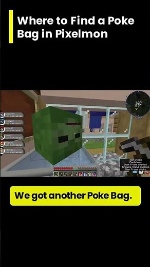 Where to Find a Poké Bag in Pixelmon