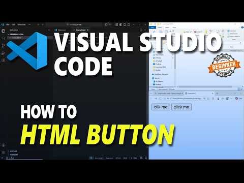 Visual Studio Code HTML How To Button