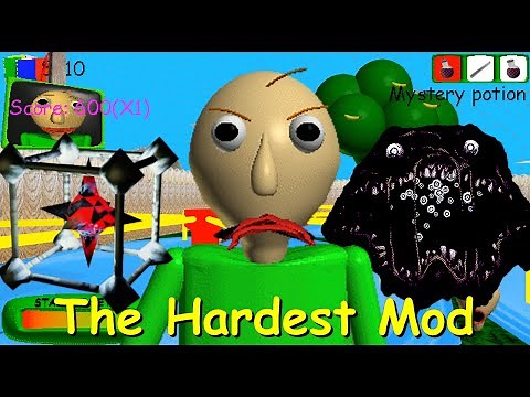 The hardest mod - Baldi's Basics Plus Mod