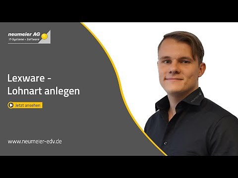 Lexware - Lohnart anlegen