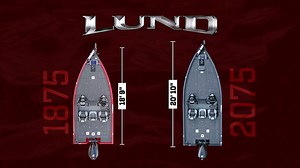 Exploring the Lund that redefined the bass boat. The new aluminum Pro V Bass boat is redesigned with all the latest bass fishing innovations. Choose between two models, either the standard bench seat or the four seat Pro V Bass XS edition. The aluminum Pro V Bass boat rivals all fiberglass bass boats and even has the four seat XS option! | Lund Boats