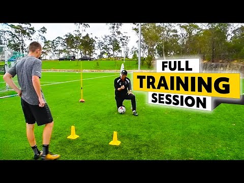 FULL SESSION | Loads of different football drills | Joner Football