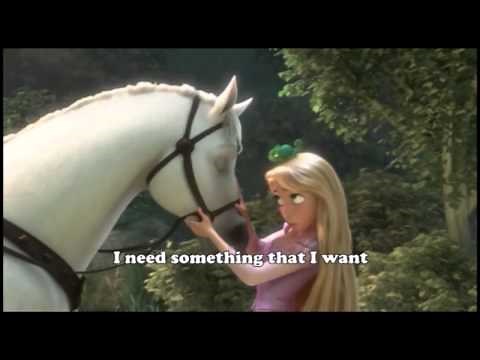 Tangled - Something that i want - Official Disney Movie Clip [3D] Sing Along