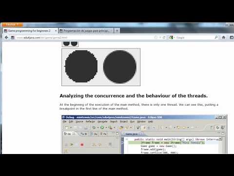 Animation of a moving object. Java Game programming for beginners 2