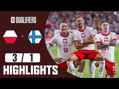 Poland vs Finland | 3-0 | Highlights | World Cup Qualifiers 2026