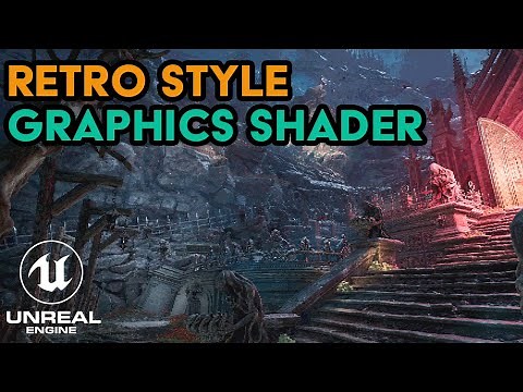 Unreal Engine 5 Retro Shader Tutorial | Pixelation & Color Posterization Post Processing Material