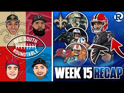 NFC South Roundtable - Panthers & Falcons UPSET BOTH Bucs & Panthers 🤯